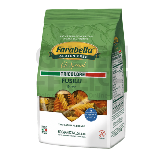 Fusilli Tricolore Farabella glutenfrei